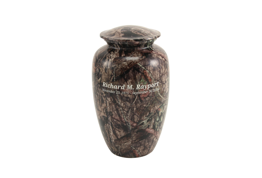 Mossy Oak Camo Large Engraved