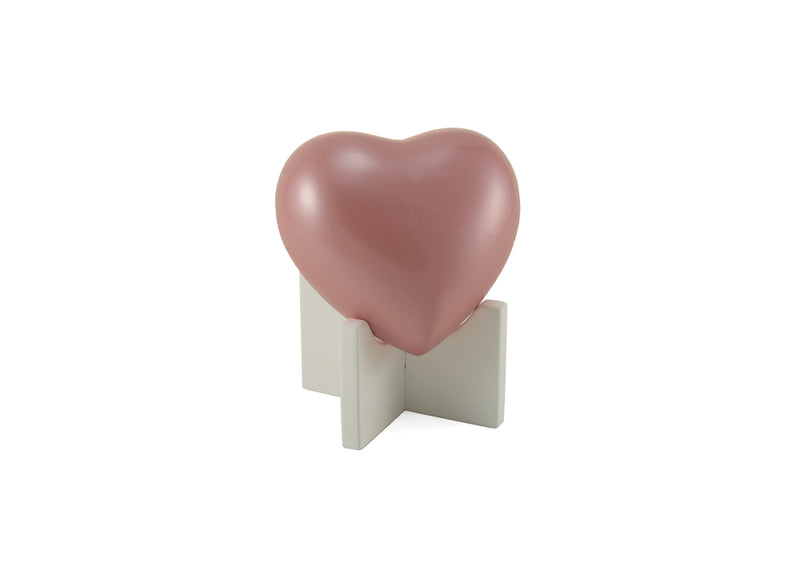 Arielle Pearl Pink Heart with CMAWHS Stand