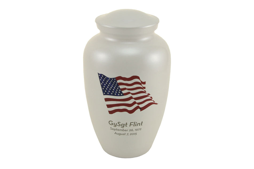 Classic Color Flag Large engraved
