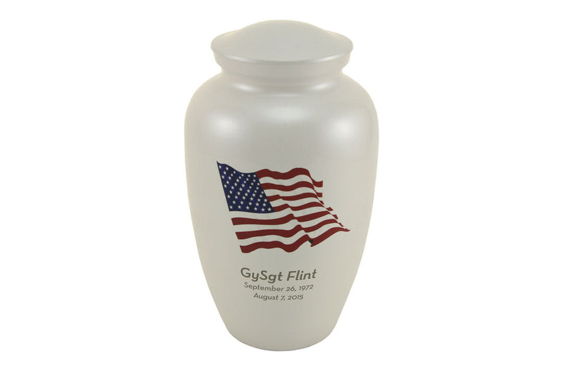 Classic Color Flag Large engraved