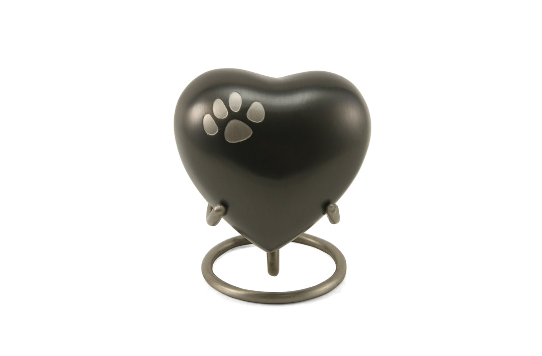 Classic Paw Slate Heart Keepsake