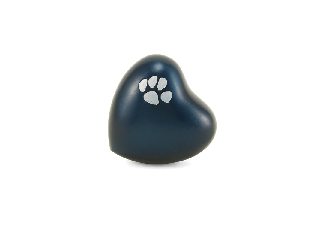 Classic Paws Blue Heart Keepsake