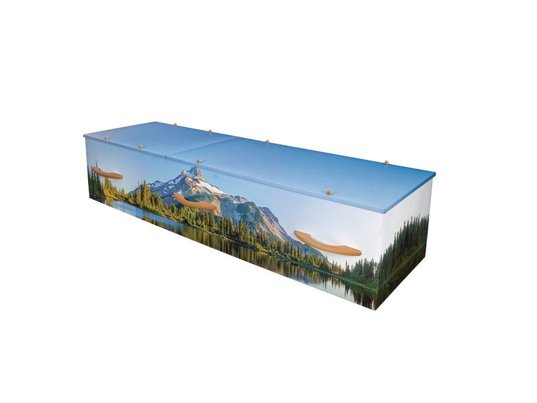 LifeArt Mountain Cremation Container