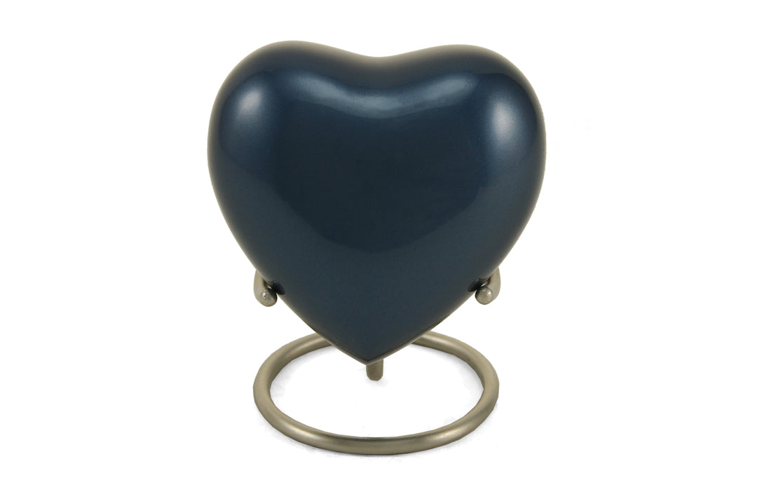 Trinity Moonlight Blue Heart Keepsake