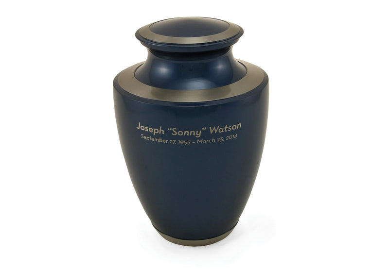 Trinity Moonlight Blue Large engraved