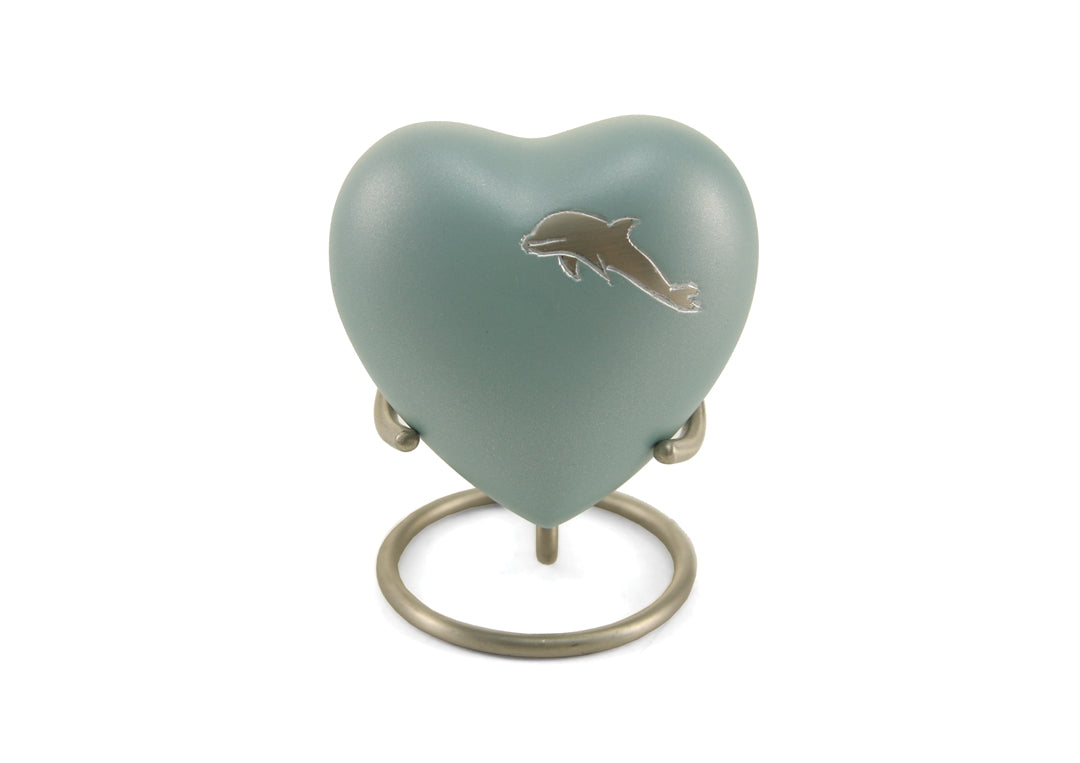 Aria Dolphin Heart Keepsake