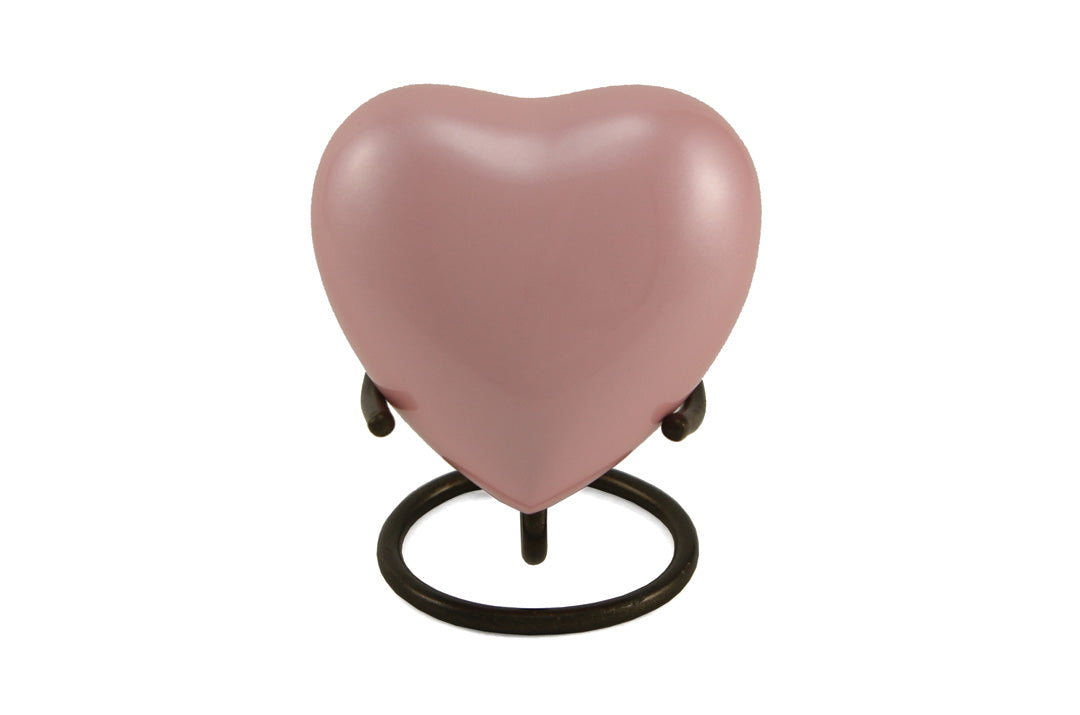 Satori Pearl Pink Heart Keepsake