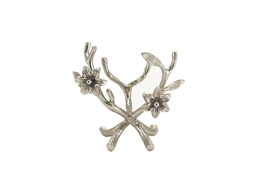 Windsong Lily Heart Stand Pewter