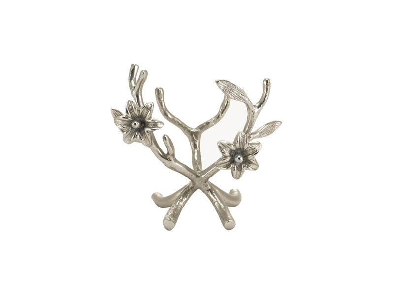 Windsong Lily Heart Stand Pewter