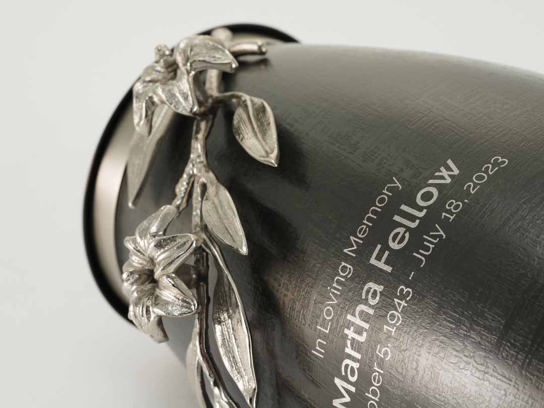 Windsong Lily Slate Engraved Artistic