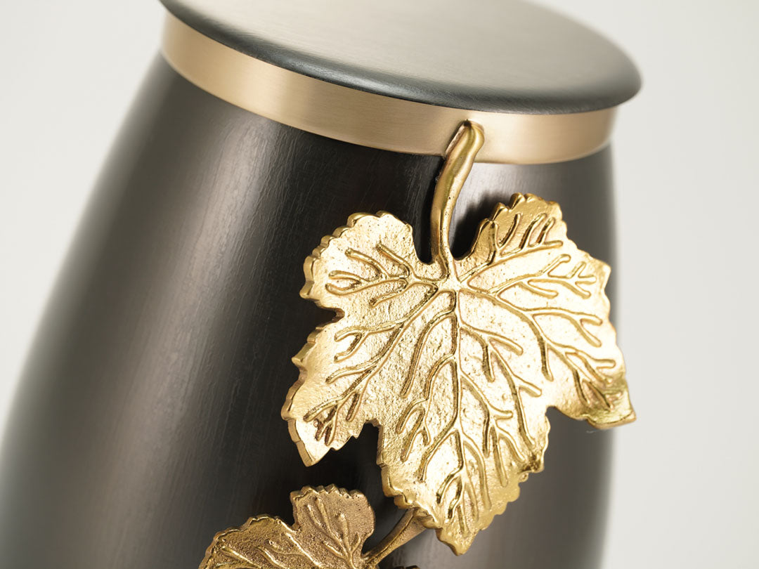 Windsong Leaves Slate Artistic