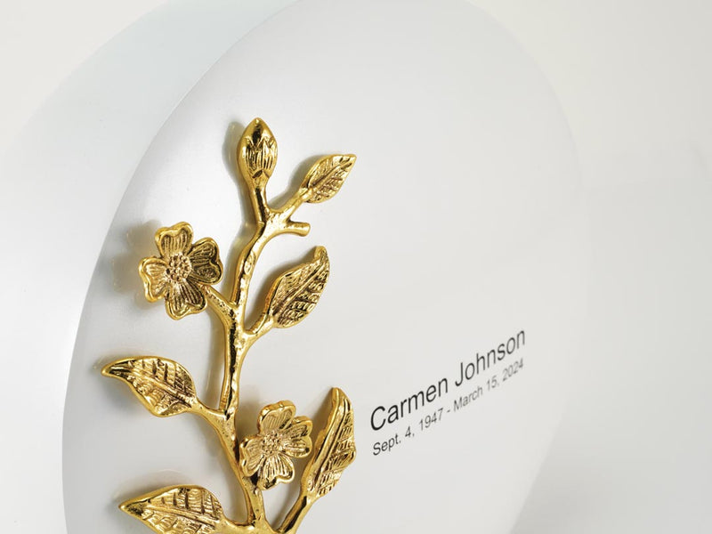 Sundance Cherry Blossom Pearl Engraved Artistic