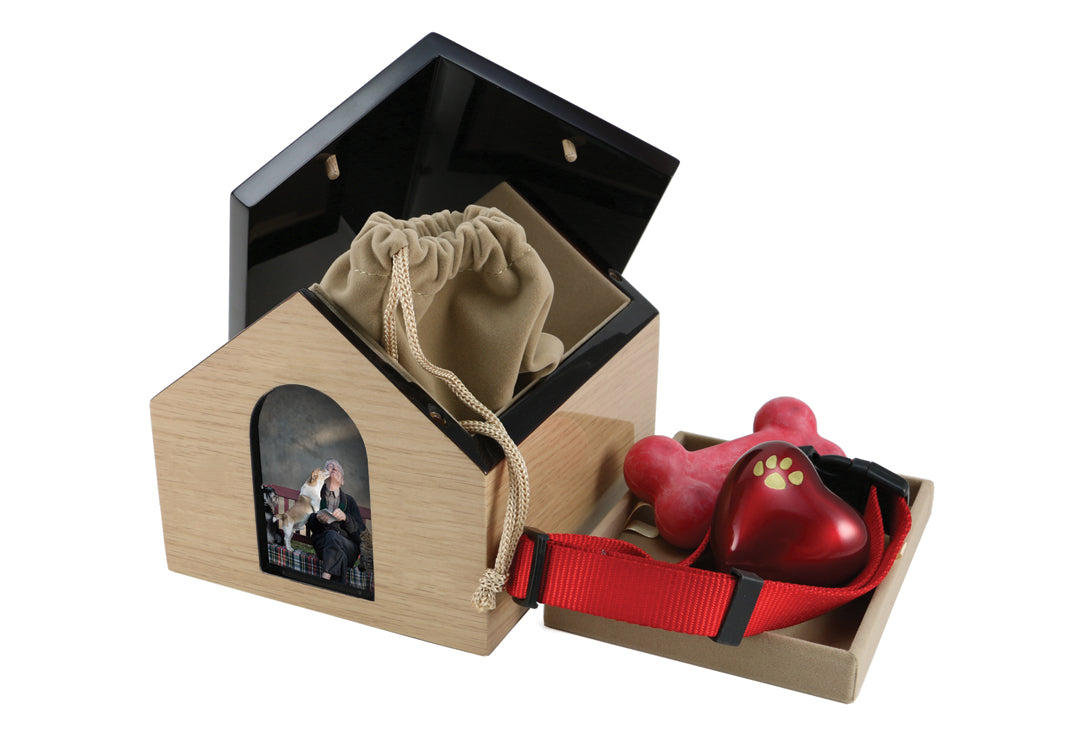 Tan Pet House Detailed