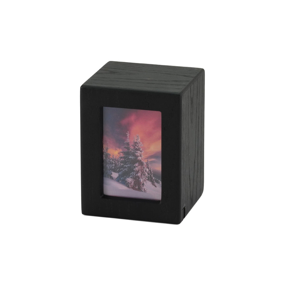 Photo Urn Black, Petite Urn